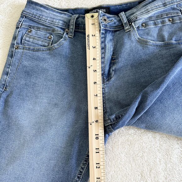 Kenneth Cole Jeans Shorts Women's Size 28 Medium Wash Denim Bermuda - Picture 13 of 13